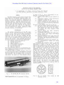 Mechanical Design of RFQ Resonator Cavities in the 400