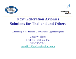 Next Generation Avionics Solutions for Thailand