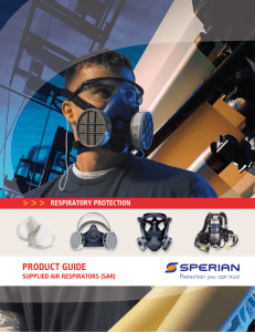 supplied air respirators (SAR)