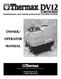 owner/ operator manual