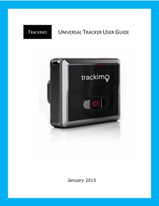 Universal Tracker User Guide