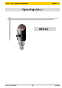 MEPS-S Operating Manual - Innovative Instruments