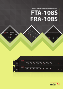 FTA-108S FRA-108S - Inter-M
