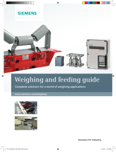 Weighing and feeding guide