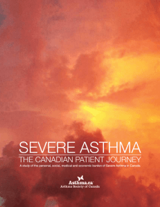 severe asthma - The Asthma Society of Canada