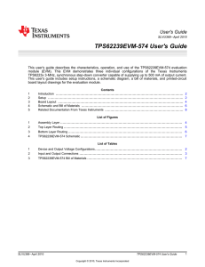 TPS62239EVM-574 - Texas Instruments