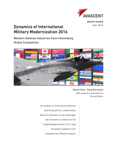 Dynamics of International Military Modernization 2016