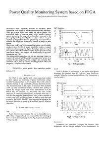 Power Quality Monitoring System based on FPGA