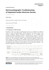 Electrocardiographic Troubleshooting of Implanted Cardiac