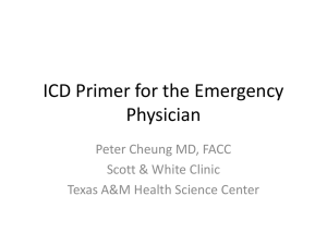 ICD Primer for the Emergency Physician