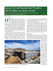Keeping Data Centers Cool