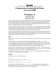 Problem Set - The ACM-ICPC International Collegiate Programming