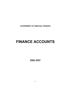 finance accounts - Comptroller and auditor general of India