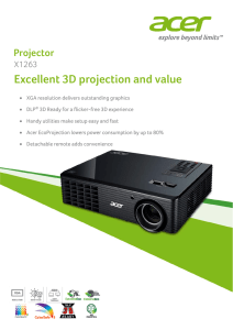 Excellent 3D projection and value