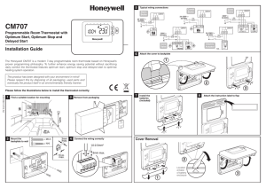 CM707 Installation Guide