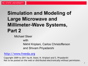 Simulation and Modelling part II: View slides