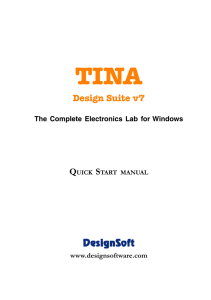 TINA Design Suite v7