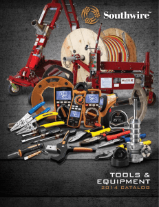 Southwire Tools Catalog 2014