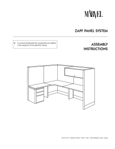 zapf panel system assembly instructions