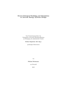 Device-Oriented Modeling and Simulation in Aircraft