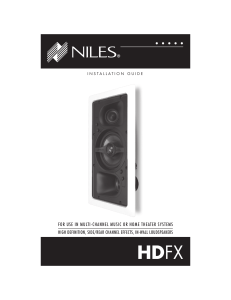 FOR USE IN MULTI-CHANNEL MUSIC OR HOME THEATER