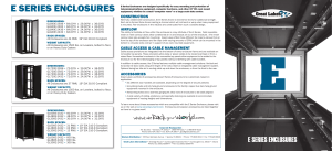 e series enclosures - Accu-Tech