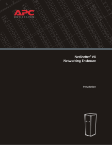 NetShelter VX Networking Enclosure