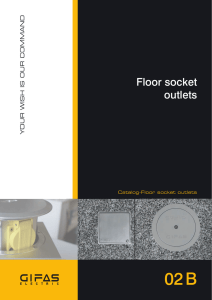 Catalog-Floor socket outlets