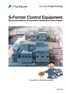 S-Former Control Equipment