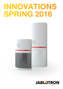 Innovations - spring 2016