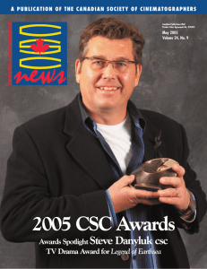 2005 CSC Awards - Canadian Society of Cinematographers