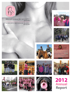 2011-2012 - Breast Cancer Society of Canada