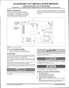 accessory kit installation manual acaution notice