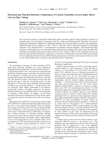 Electrical and Thermal Interface Conductance of