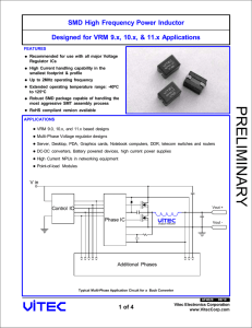 SMD High Frequency Power Inductor