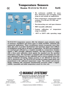 Data sheet - MAMAC Systems