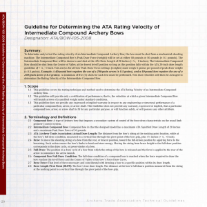 Guideline for Determining the ATA Rating Velocity of Intermediate
