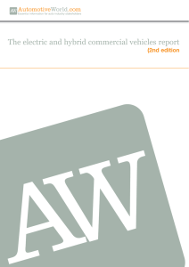 The electric and hybrid commercial vehicles report