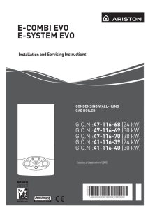 e-combi evo e-system evo