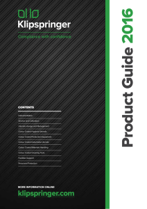 Product Guide 2016