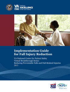 VA NCPS Implementation Guide for Fall Injury Reduction