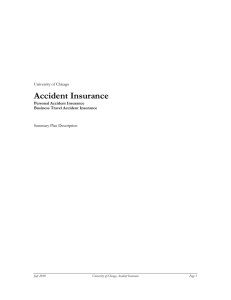 Participating in Business Travel Accident Insurance