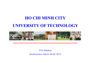 ho chi minh city chi minh city university of technology - Port