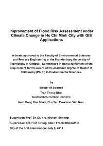 Improvement of Flood Risk Assessment under Climate