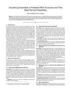 Visualizing Ensembles of Predicted RNA Structures and
