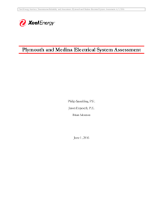 Plymouth and Medina Electrical System Assessment