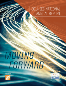 2014 IEC NatIoNal aNNual REpoRt