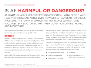 is af harmful or dangerous? - Heart and Stroke Foundation of Canada