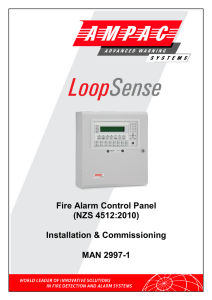 Fire Alarm Control Panel (NZS 4512:2010) Installation