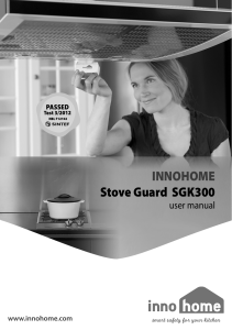 INNOHOME Stove Guard SGK300